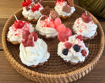 カップケーキキャンドル