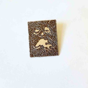 Evil Dead Necronomicon Pin – Horror Enamel Pin – Spooky Lapel, Jacket, or Bag Accessory