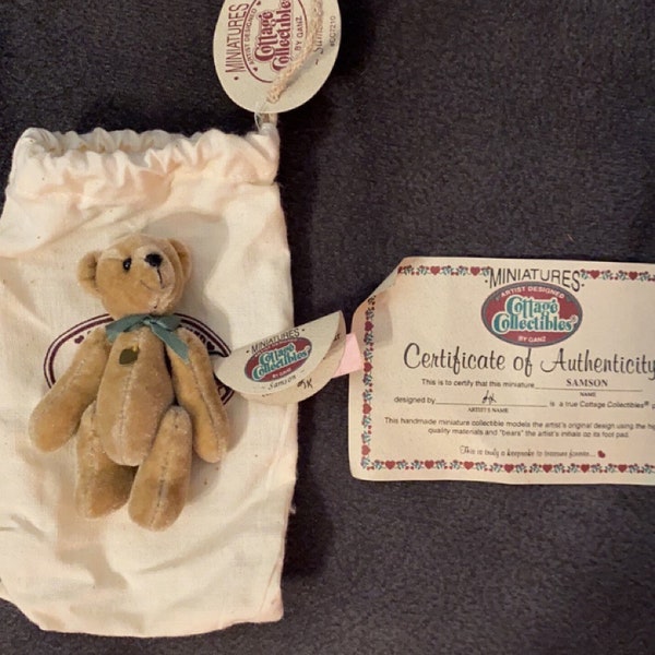 Ganz Cottage Collectibles Samson Bear CC7210