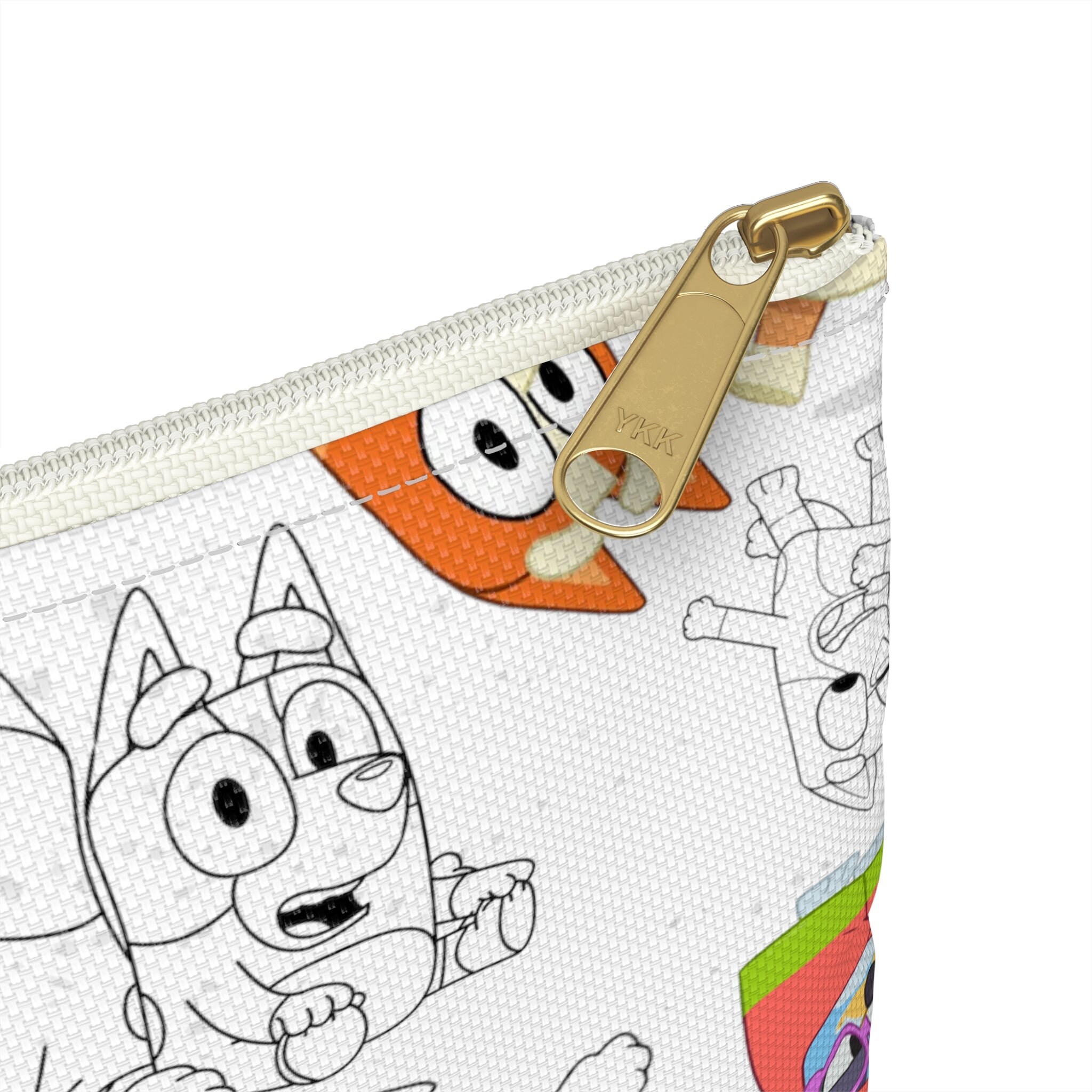 Bluey and Bingo Travel Case, Bluey Accessory Pouch, Bingo Make up Bag ...