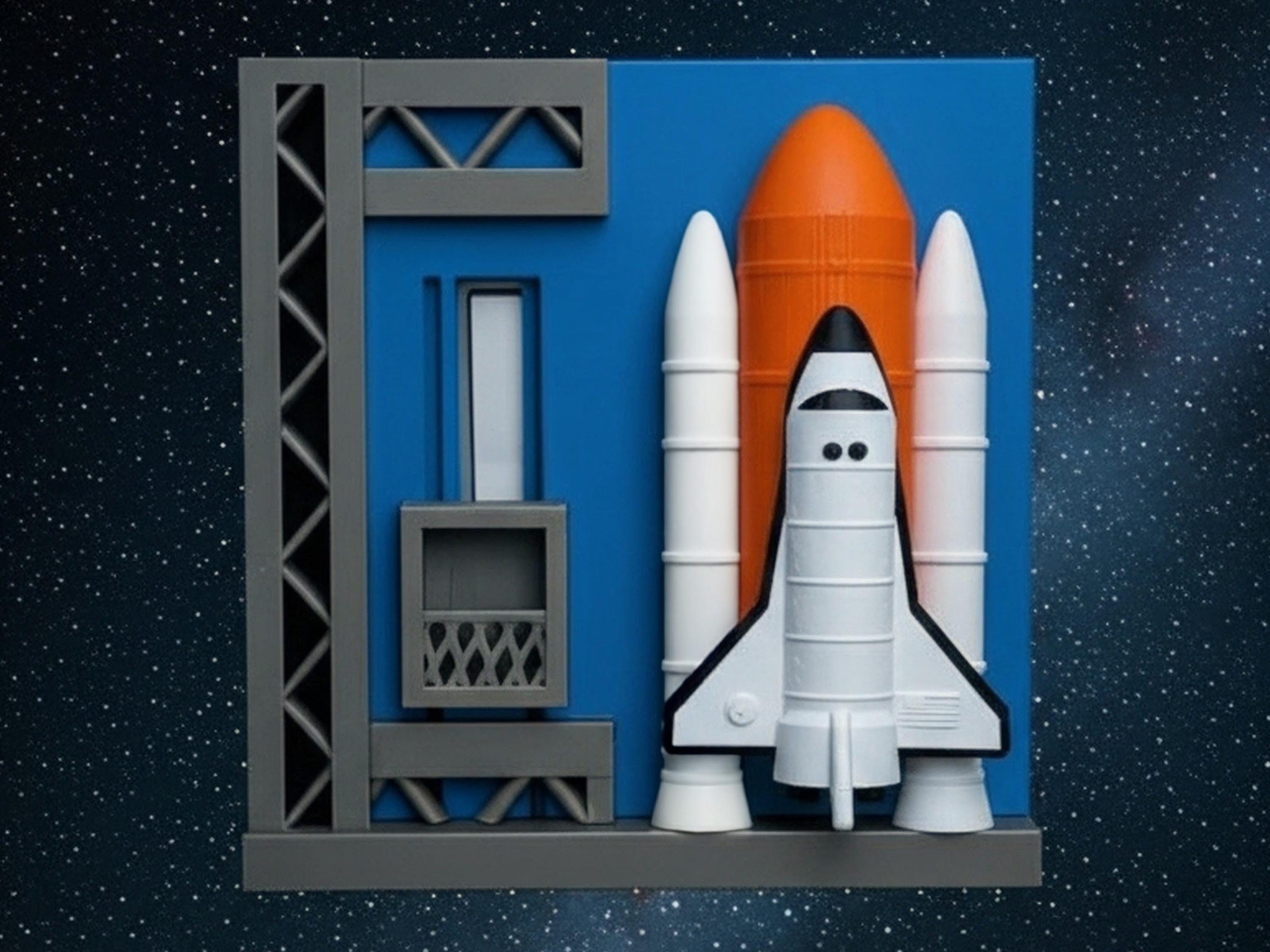 Ship Decora Space Shuttle Rocket Ship Decora 2 Gang Light Switch Plate Cover - Etsy