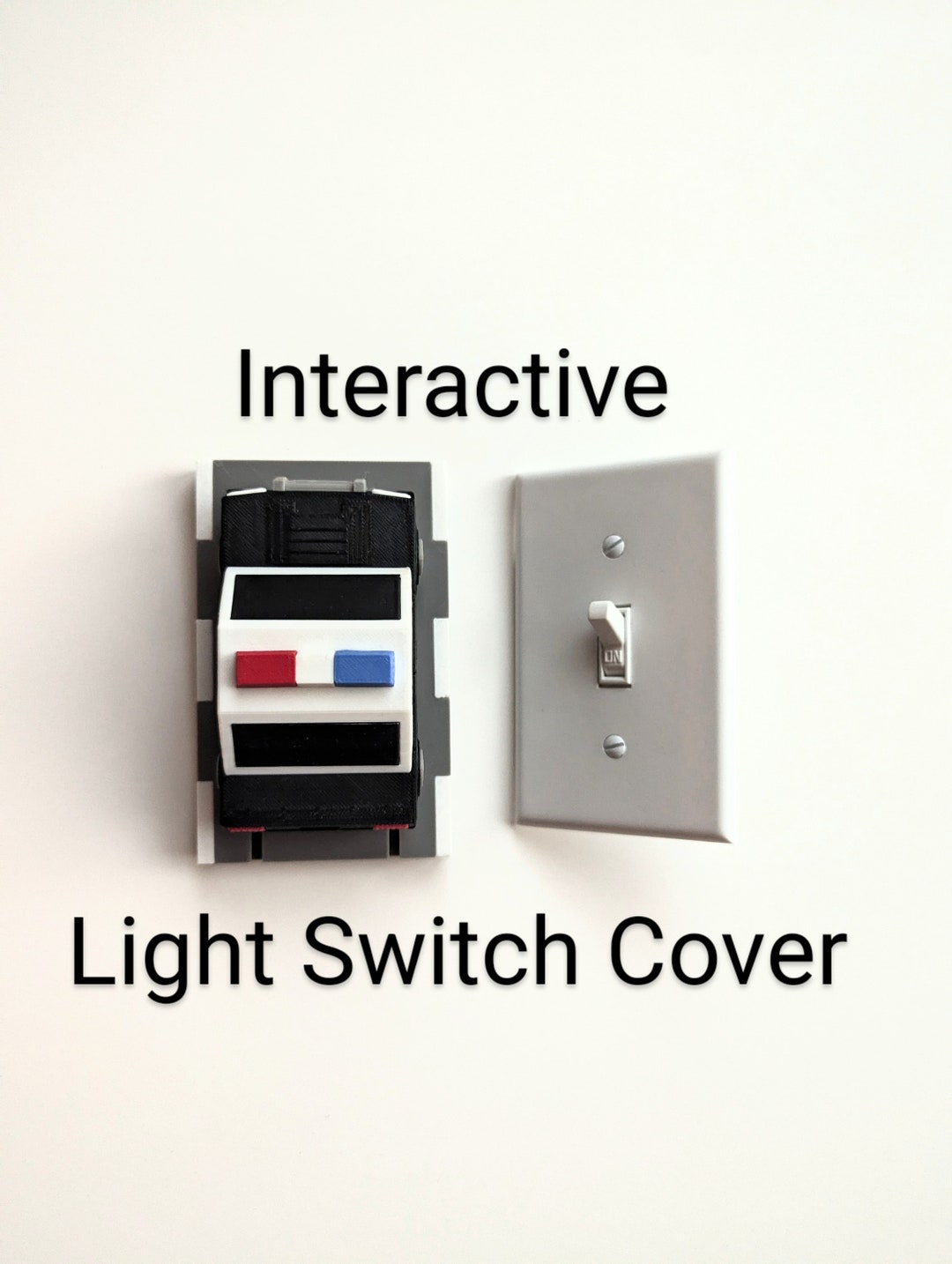Police Car Light Switch Cover Plate Toggle Style - Etsy