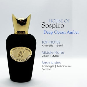 Deep Ocean Amber by Sospiro Perfumes Sample