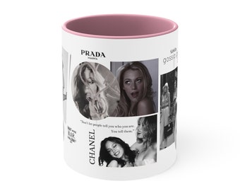 Mug Gossip girl, produits dérivés Gossip girl, tasses Gossip girl, Gossip girl, Serena et Blair, cadeau pour elle, cadeau d'anniversaire, cadeau pour femme