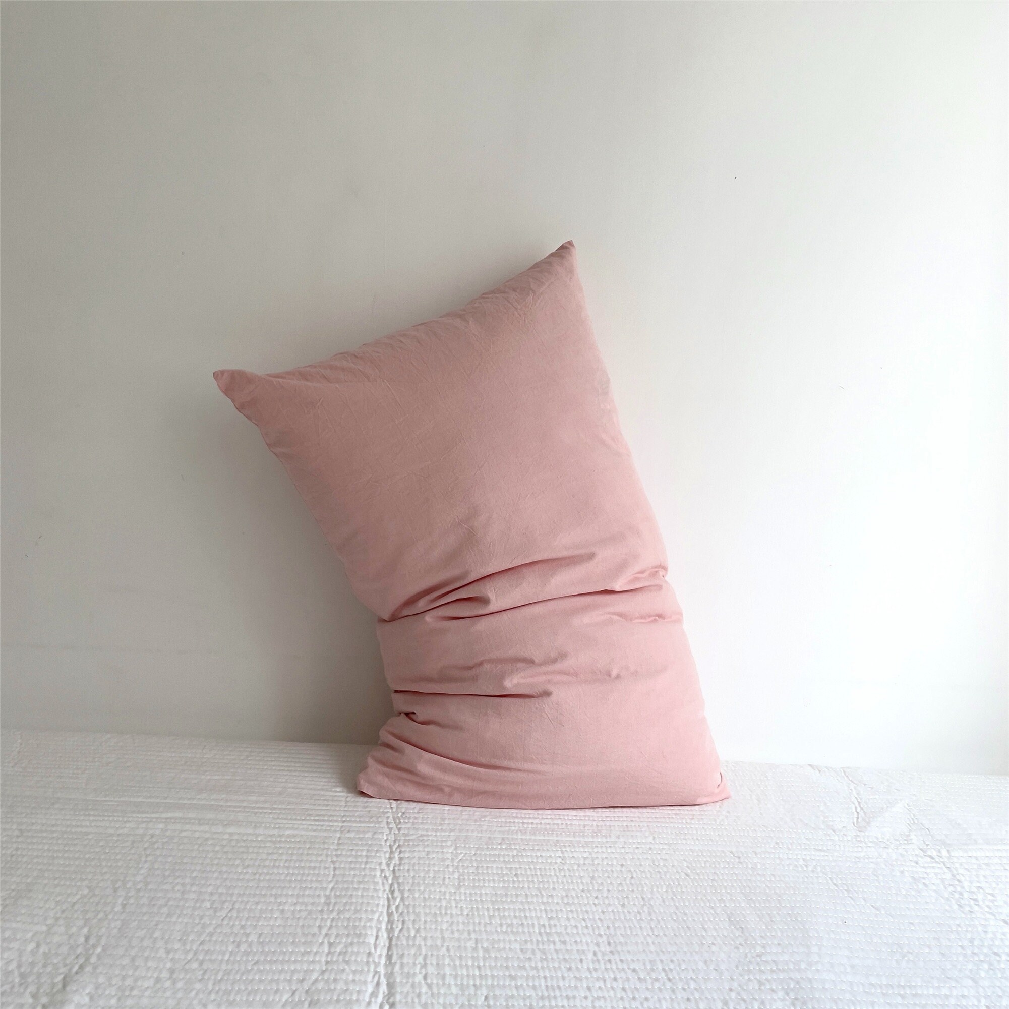 Green Floral Pillowcases, Plain Pillow Shams, Queen Pillow Cases With