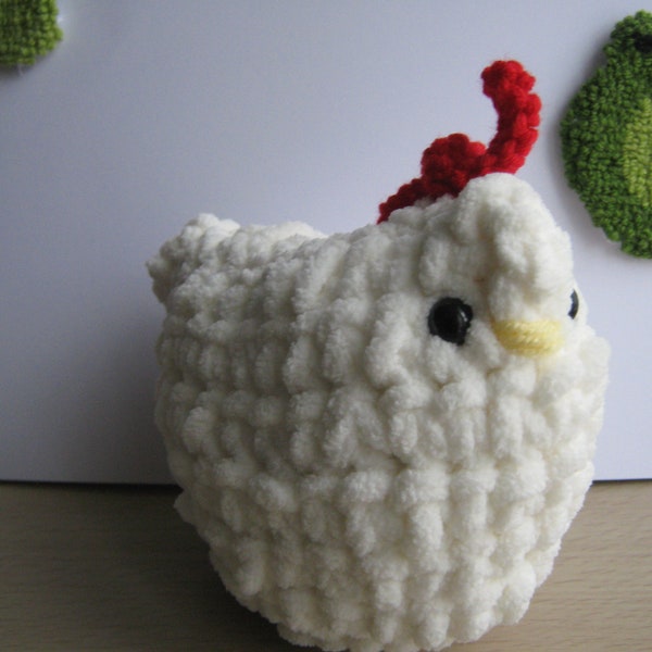 Peluche poule