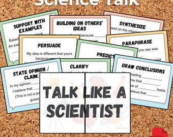 Science Talk Discussion Bulletin Board Posters