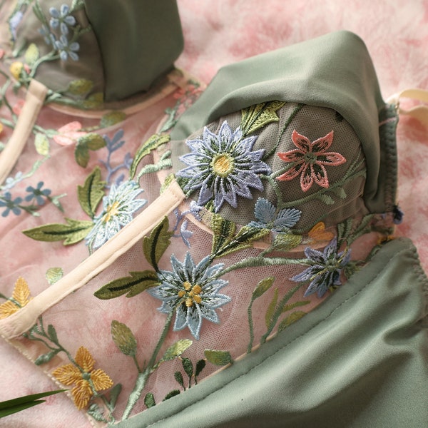 Beru Embroidered Corset