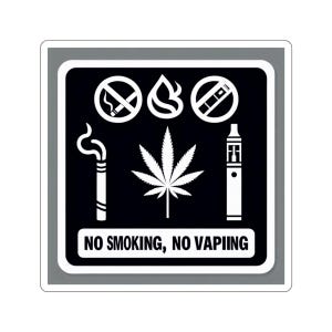 No Vaping Sticker - Etsy No Vaping Sticker - Etsy