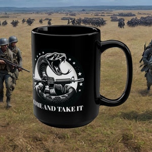 2nd Amendment-Black Mug, 15oz