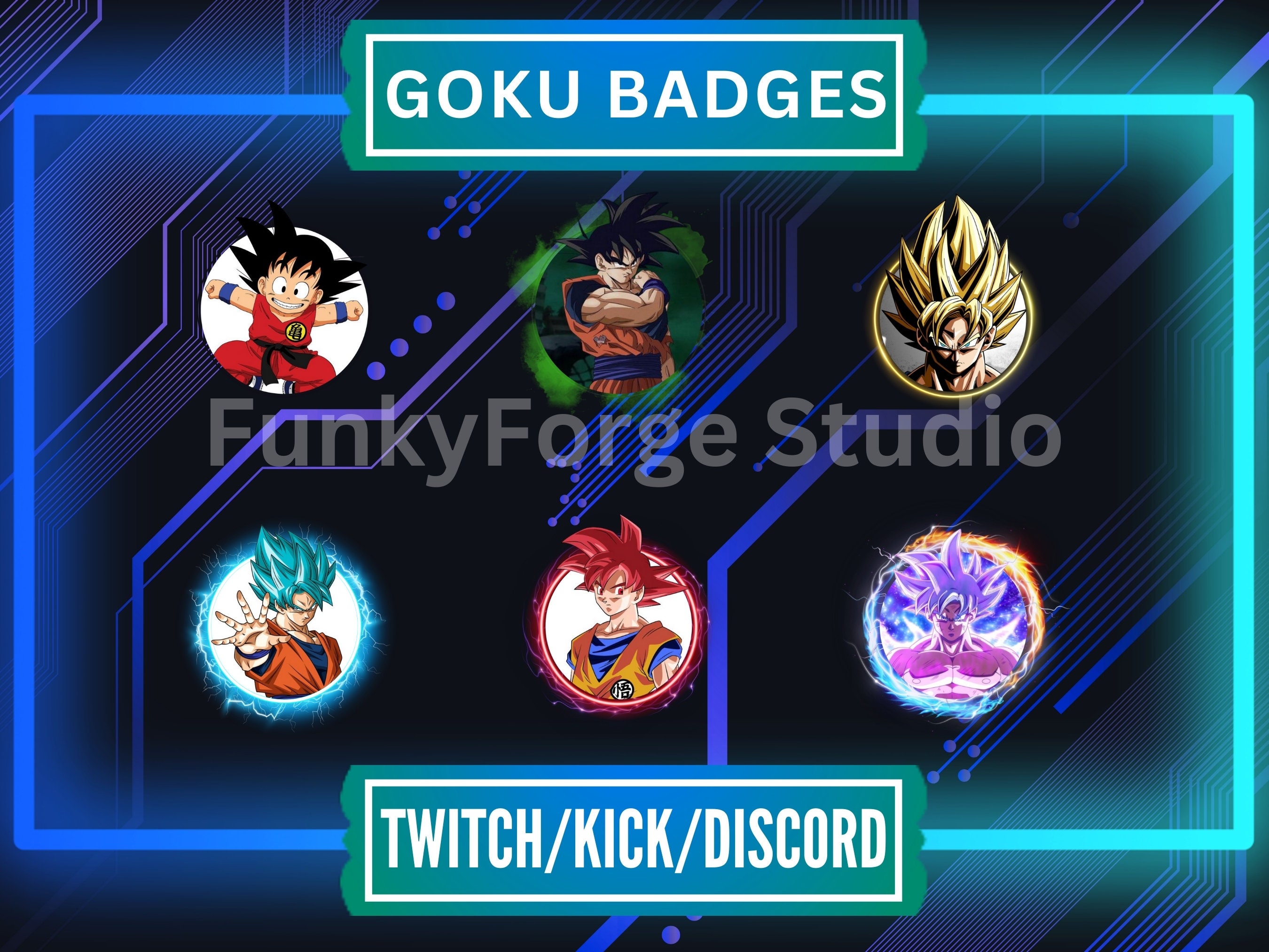 Goku Badge 