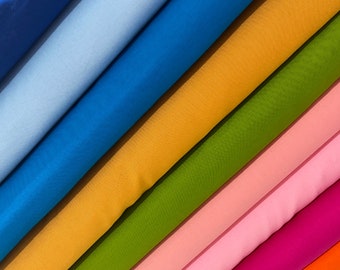 Kona Cotton Solids 44" | Robert Kaufman Einfarbiger Baumwollstoff im 1/2 Yard oder Yard Länge | 100% Quilting Baumwolle zum Basteln nähen