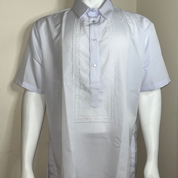 Traditional Filipino Cotton Barong