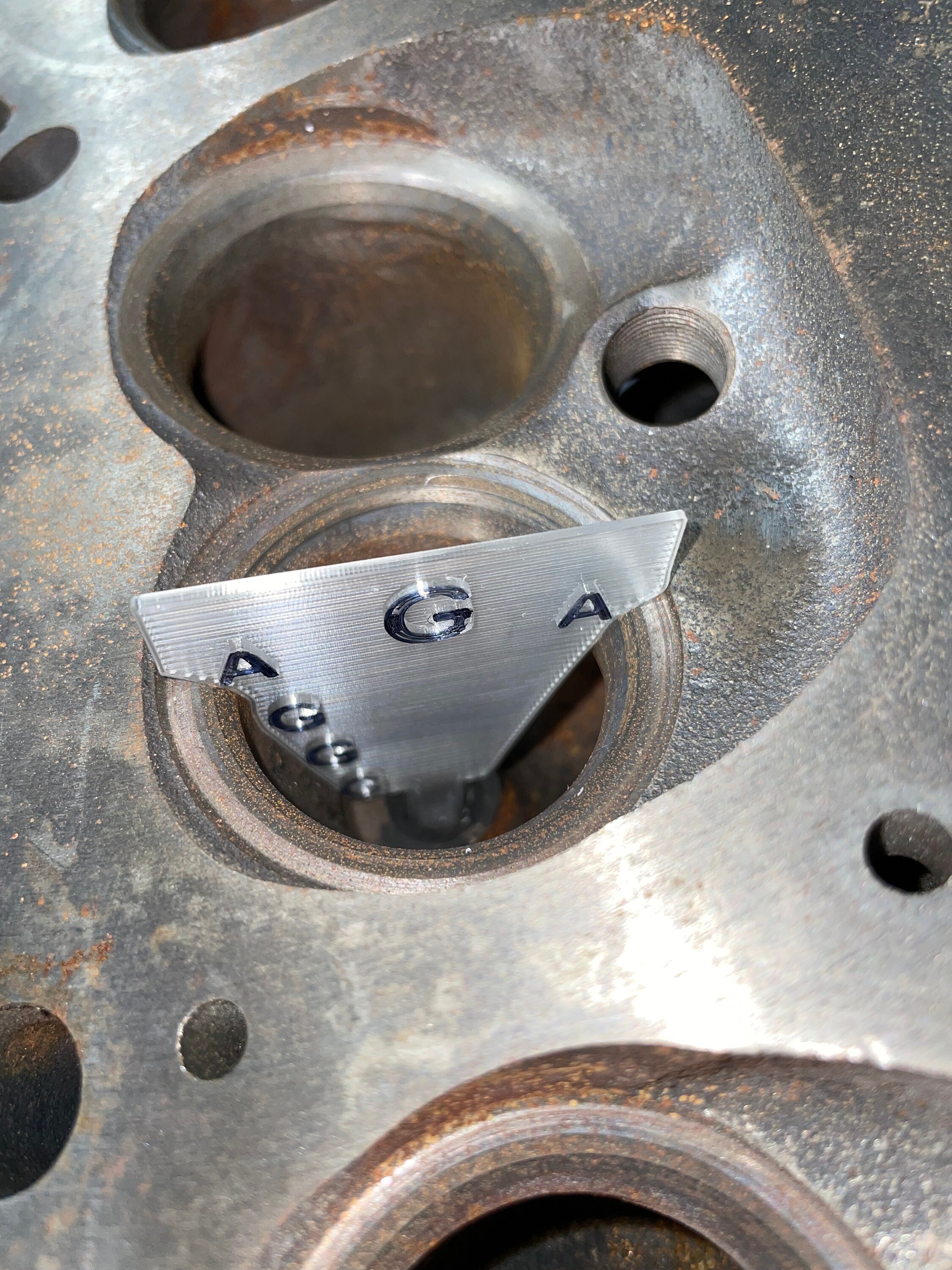 Mopar Performance Small Block Magnum Porting Templates. P4876413 Etsy