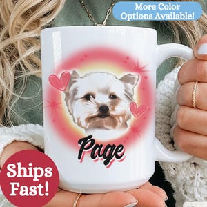 custom mom mug, airbrushed mugs, giftful mug, dog mugs, personalized mug, custom mug, mothers day gift, funny gift ideas, custom name mug