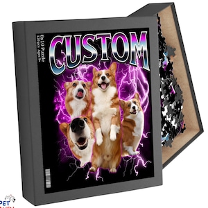 Personalized Puzzle, Custom Puzzle Text, Anniversary Gift, Wedding Gift, Custom Photo Jigsaw Puzzle, Custom Jigsaw Puzzle for Birthday, Pets