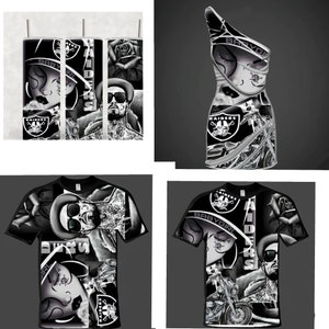 Sublimering Digital Bild Raiders Style Raider Nation Tumbler Wrap eller Skjorta eller Klänning The Bay Las Vegas Topp 10 Genom Tiderna PNG pdf
