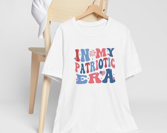 Koszulka z krótkim rękawem unisex In My Patriotic Era