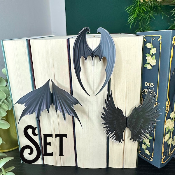 Bookmark wings