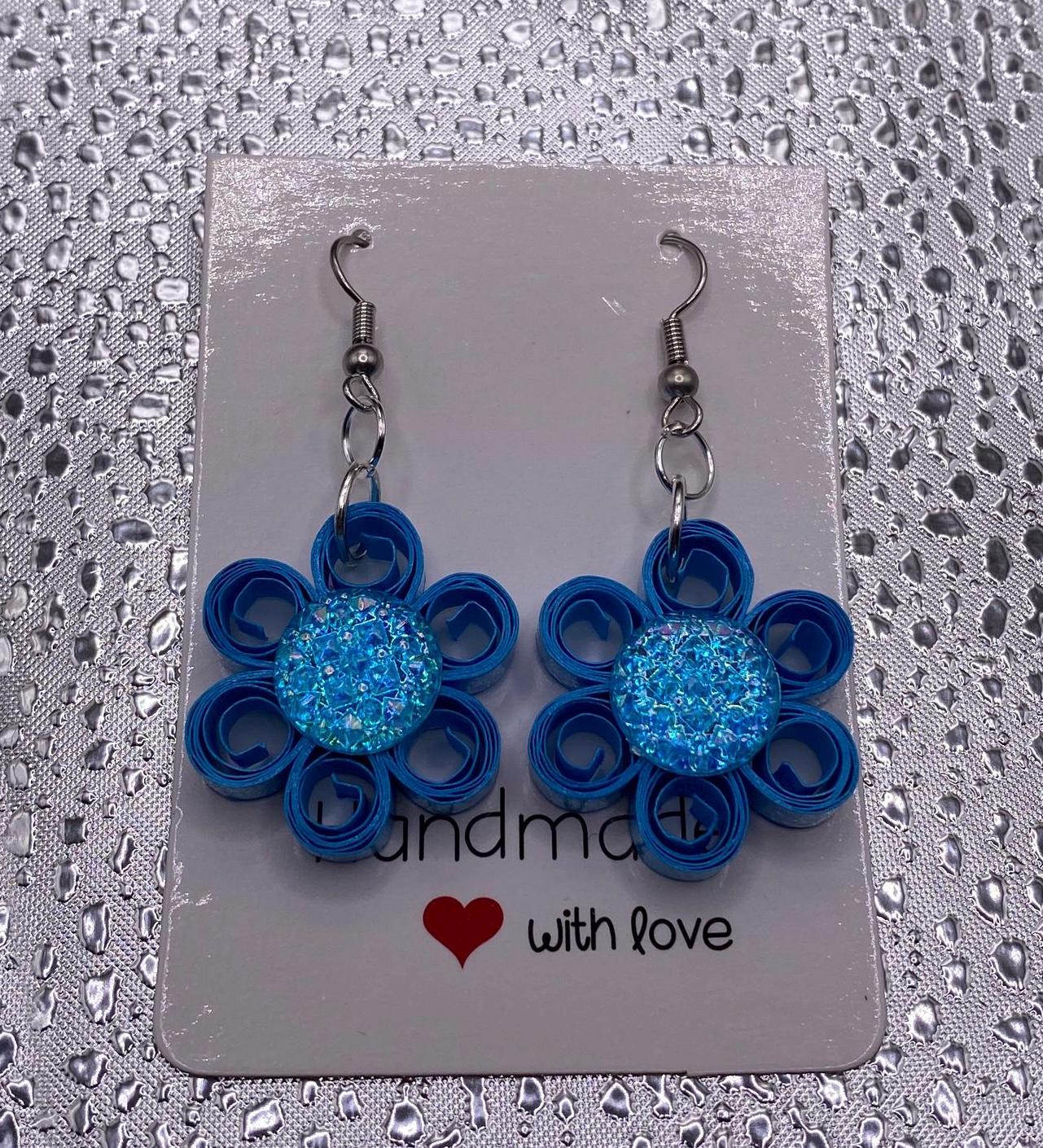 Boucles D'oreilles Vintage 60s/70s - Accessoire Rétro Tendance