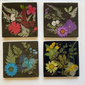 Sottobicchieri di fiori
