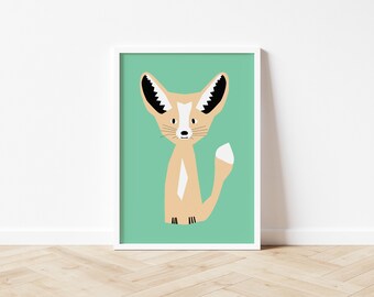 Fennec Fox // Art print A5/A4/A3