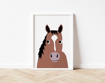 Cheval // Impression d'art A5/A4/A3