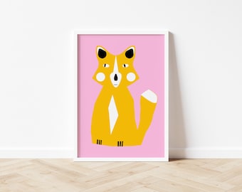 Fox // Art print A5/A4/A3