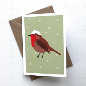 Robin // Carte de Noël