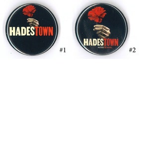 Broadway Inspired Show Button, 1.25&quot;, Pins, Musicals, Musical Theatre, Metal Pin Back, Magnet Back