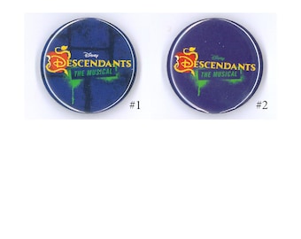 Broadway Inspired Show Button, 1.25", Pins, Musicals, Musical Theatre, Metal Pin Back, Magnet Back