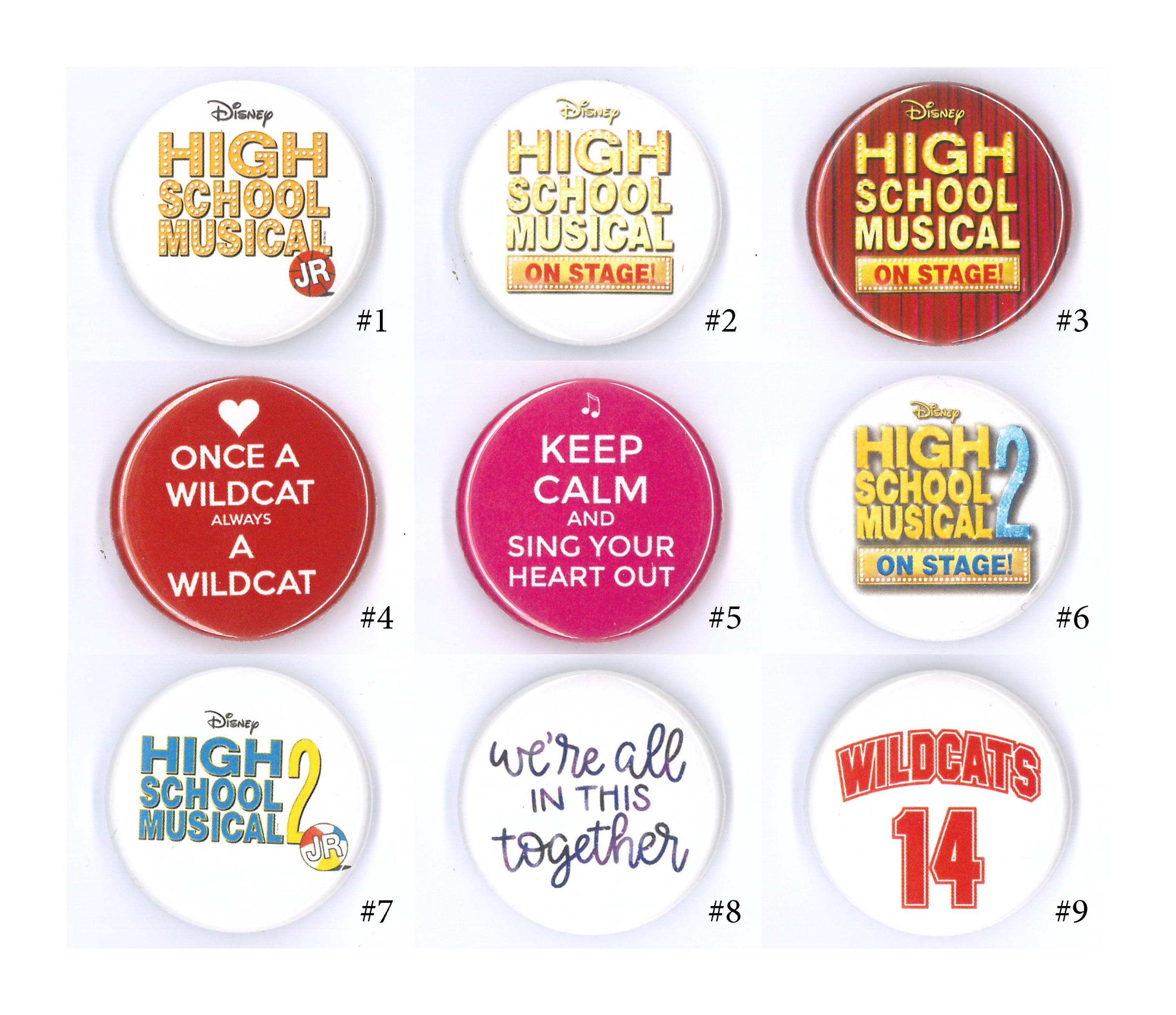 High School Musical Pins - Etsy