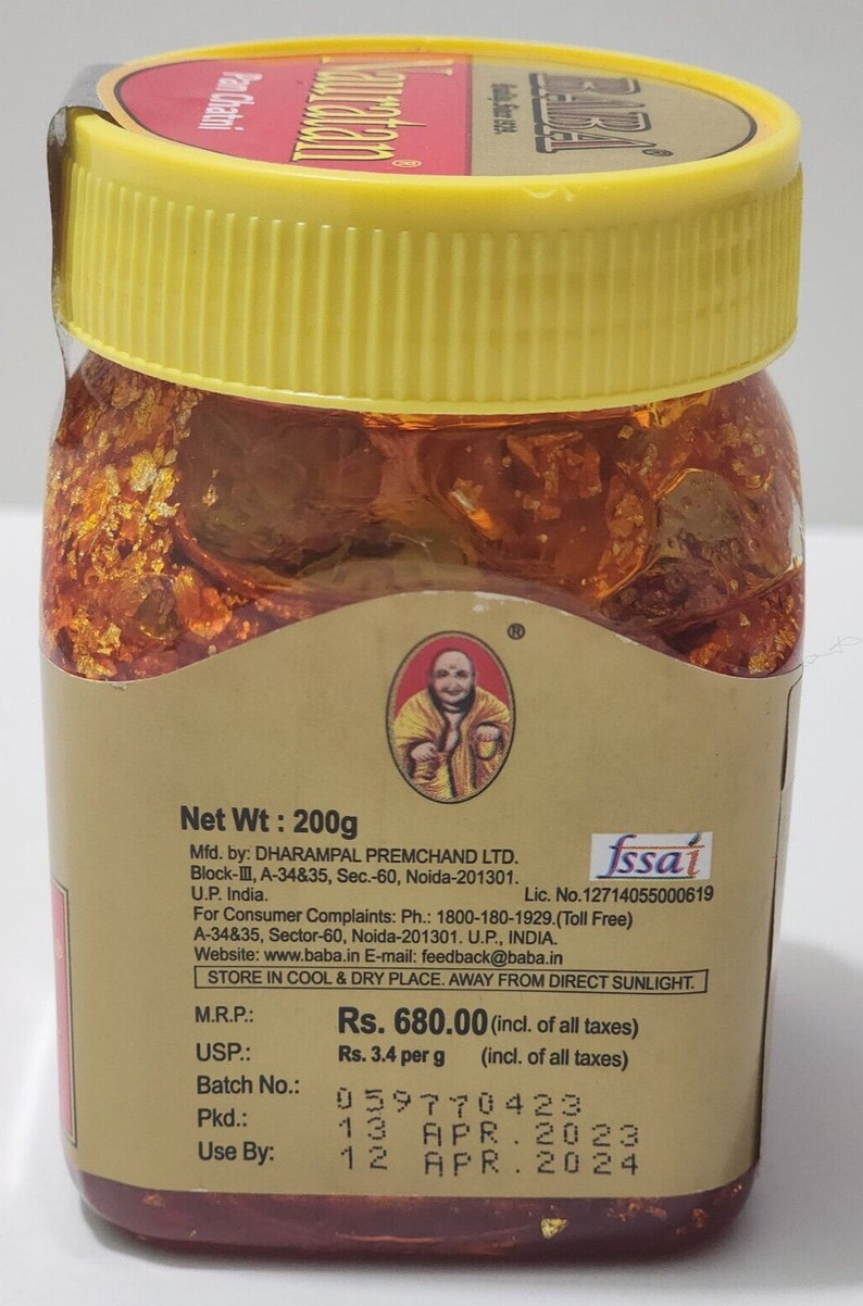 Baba Nauratan Paan Chatni, Paan Making Ingredient, Sz 200 Gm saffron