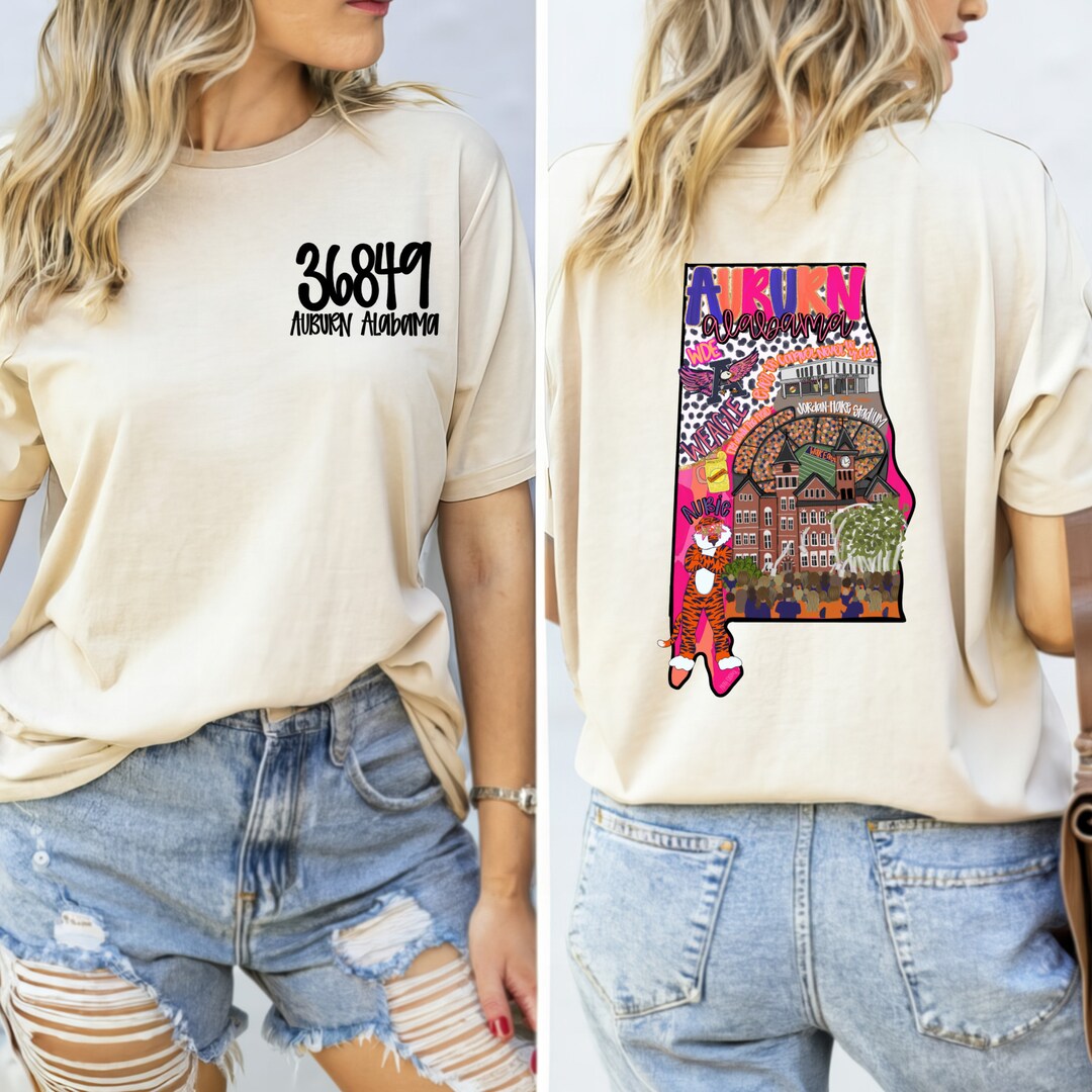 Auburn DTF Transfers, Ready to Press, Tshirt Transfers, Heat Transfer