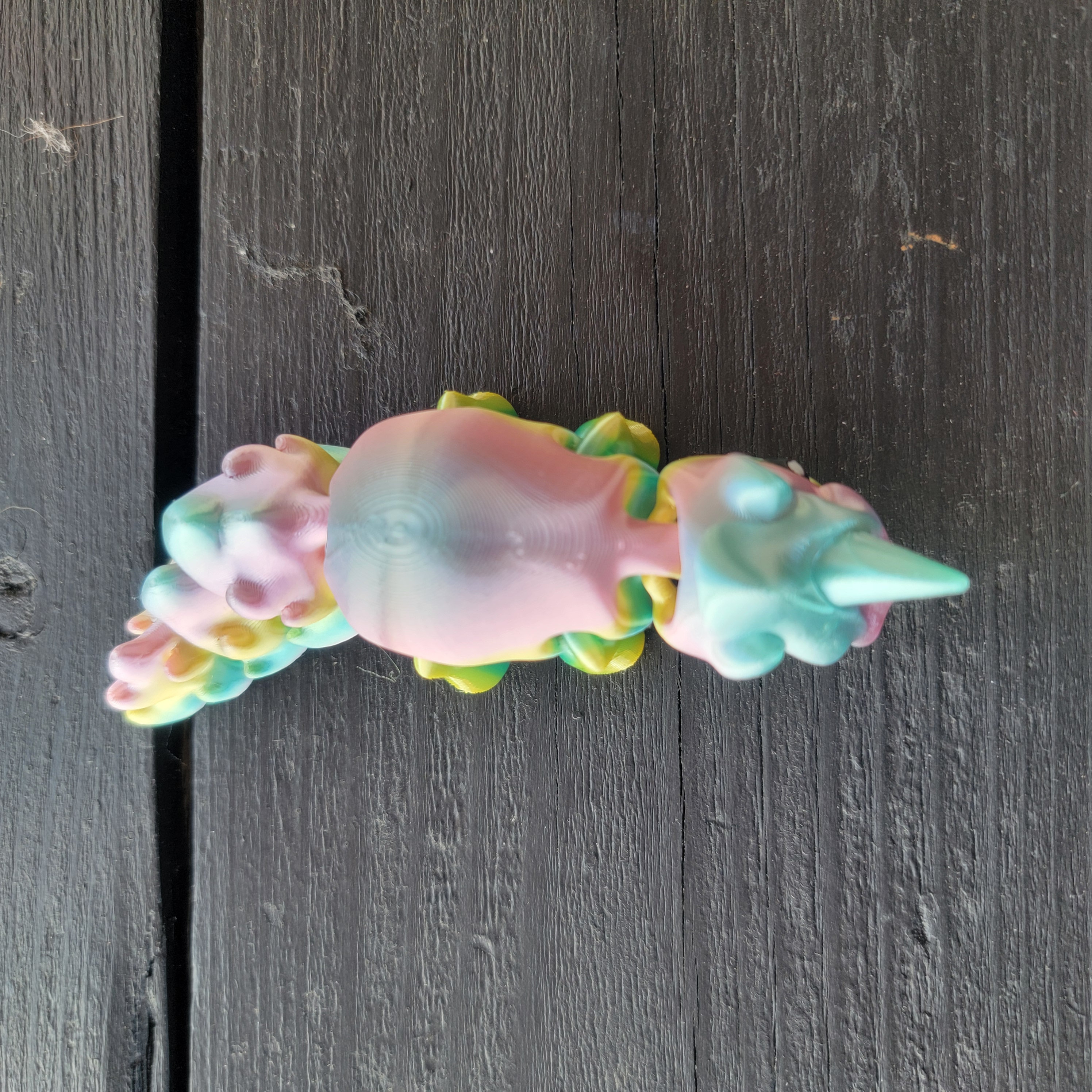 3D Printed Flexi Unicorn Unicorn Fidget Toy Rainbow Unicorn - Etsy