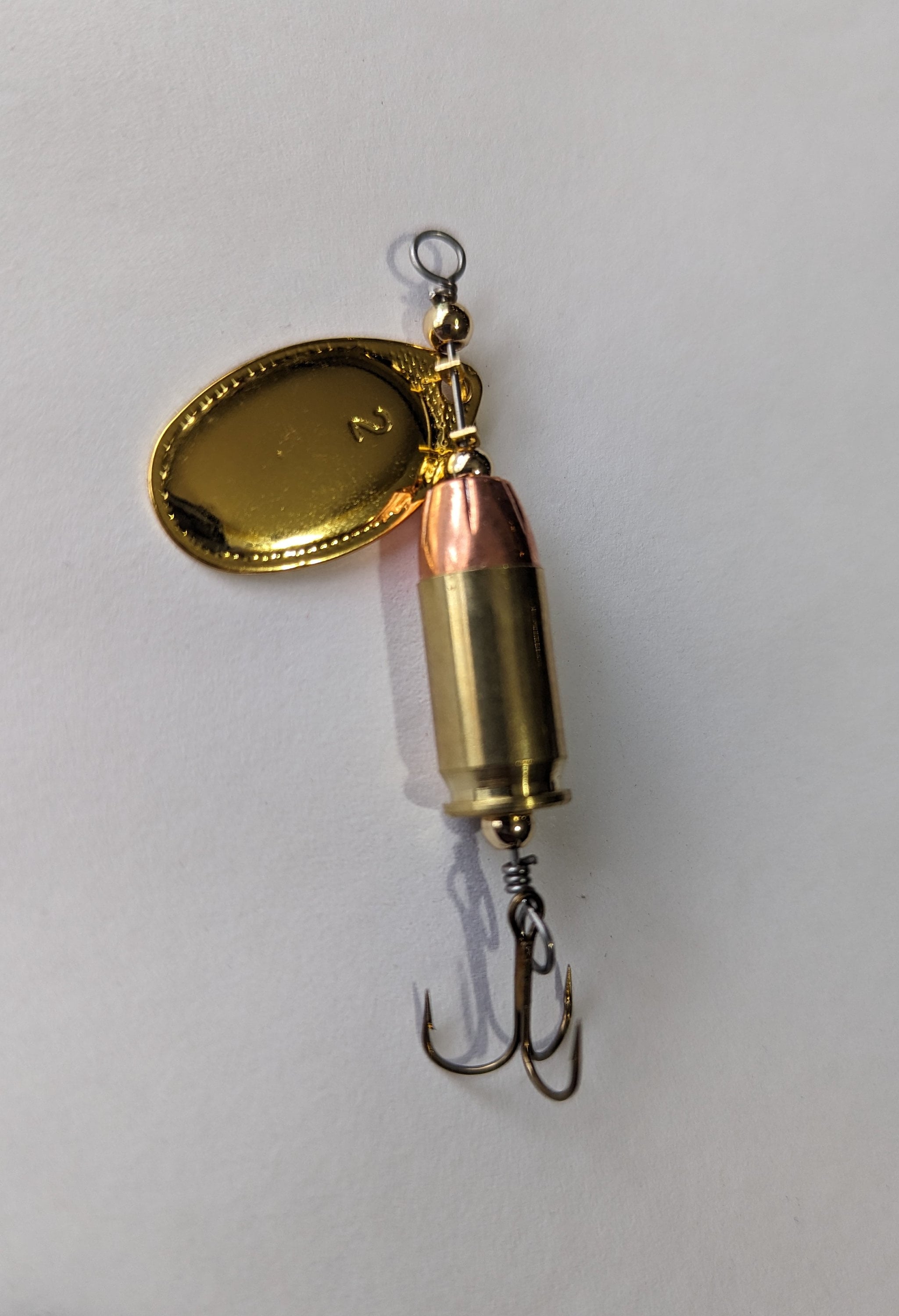 Fishing Lure Spinning 9mm Bullet Awesome Gift -  Canada