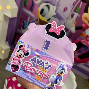 Minnie Mouse Gable Boxes