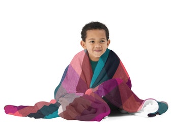 Checkered Throw Blanket