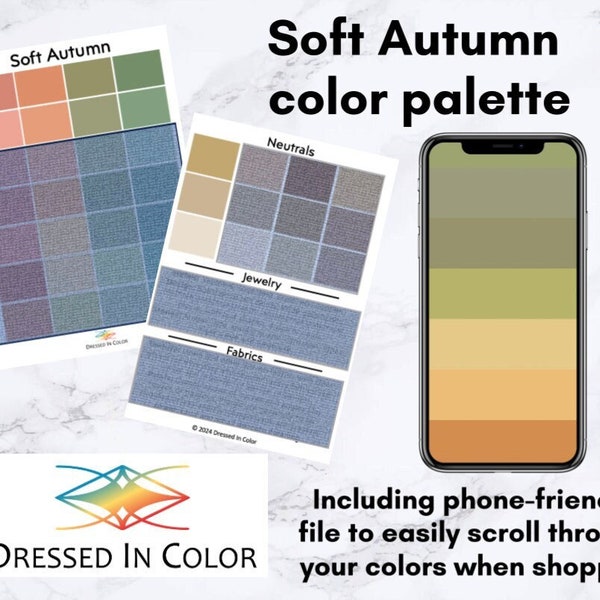 Soft Autumn Palette - Digital