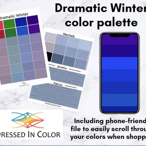 Dramatic Winter Palette - Digital