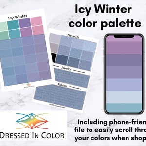 Icy Winter Palette - Digital