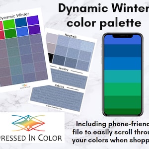 Dynamic Winter Palette - Digital