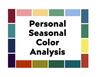 Personal Seasonal Color Analysis