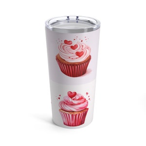 Strawberry Cupcake Tumbler