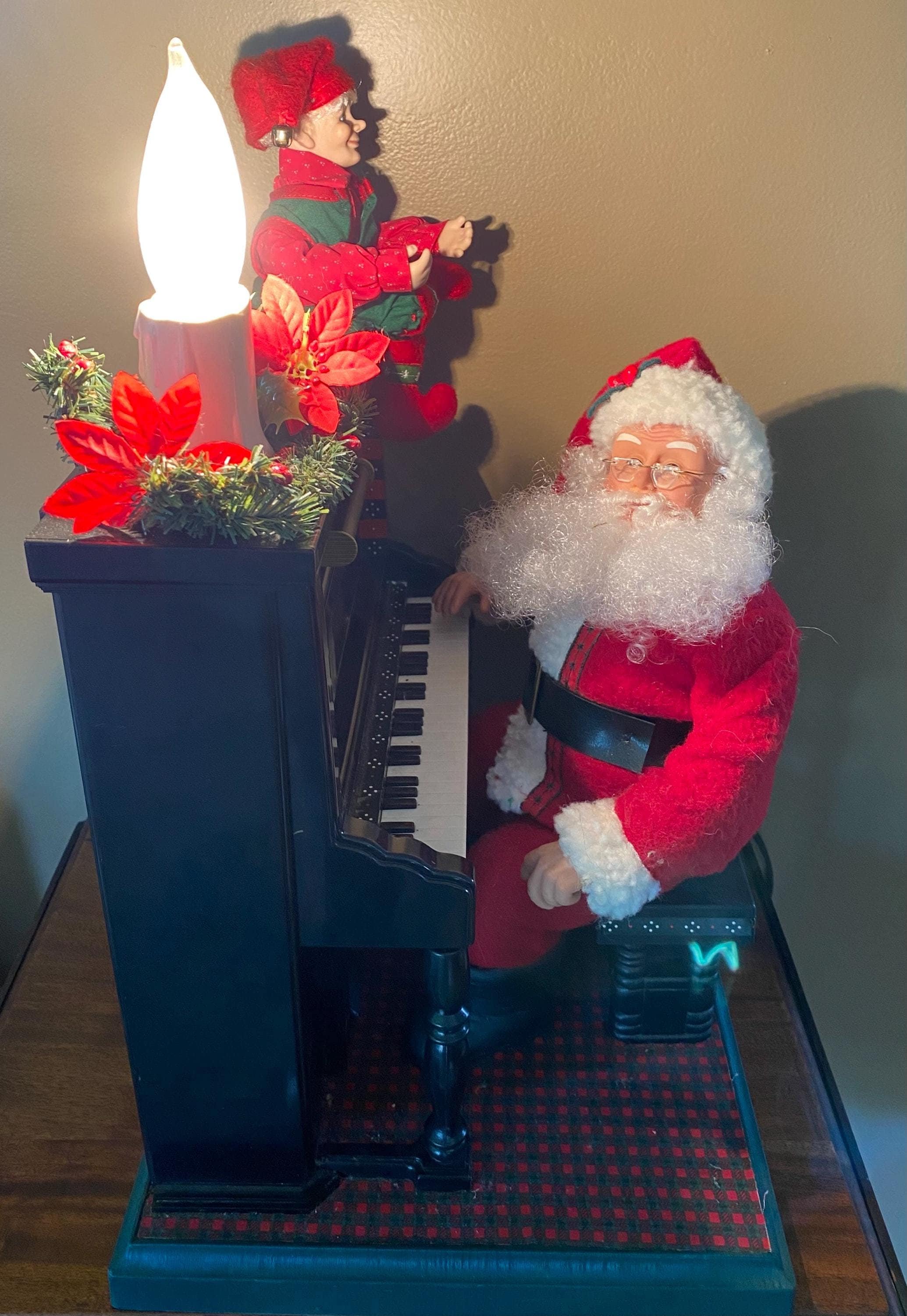 Vintage Sing Along With Santa Piano Cassette Player With Animated