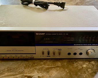 TEAC A-350 Vintage Stereo Cassette Deck • Dolby System • Wood