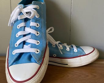 Vintage 90s Red Converse Chuck Taylor All Star Hi Top Made in