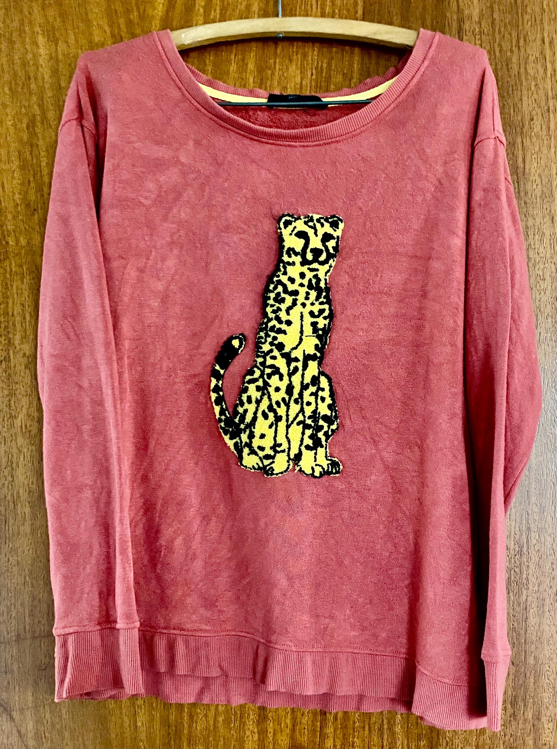 Sweat avec imprimé animalier Femme, Marron | Milano