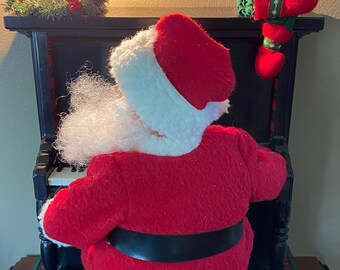 Vintage Sing Along With Santa Piano Cassette Player With Animated