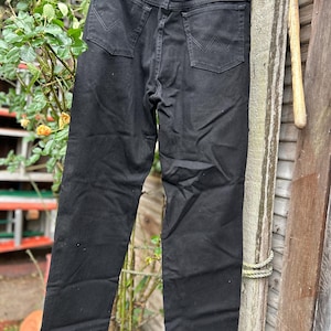 Black Wrangler Jeans - Etsy Black Wrangler Jeans - Etsy